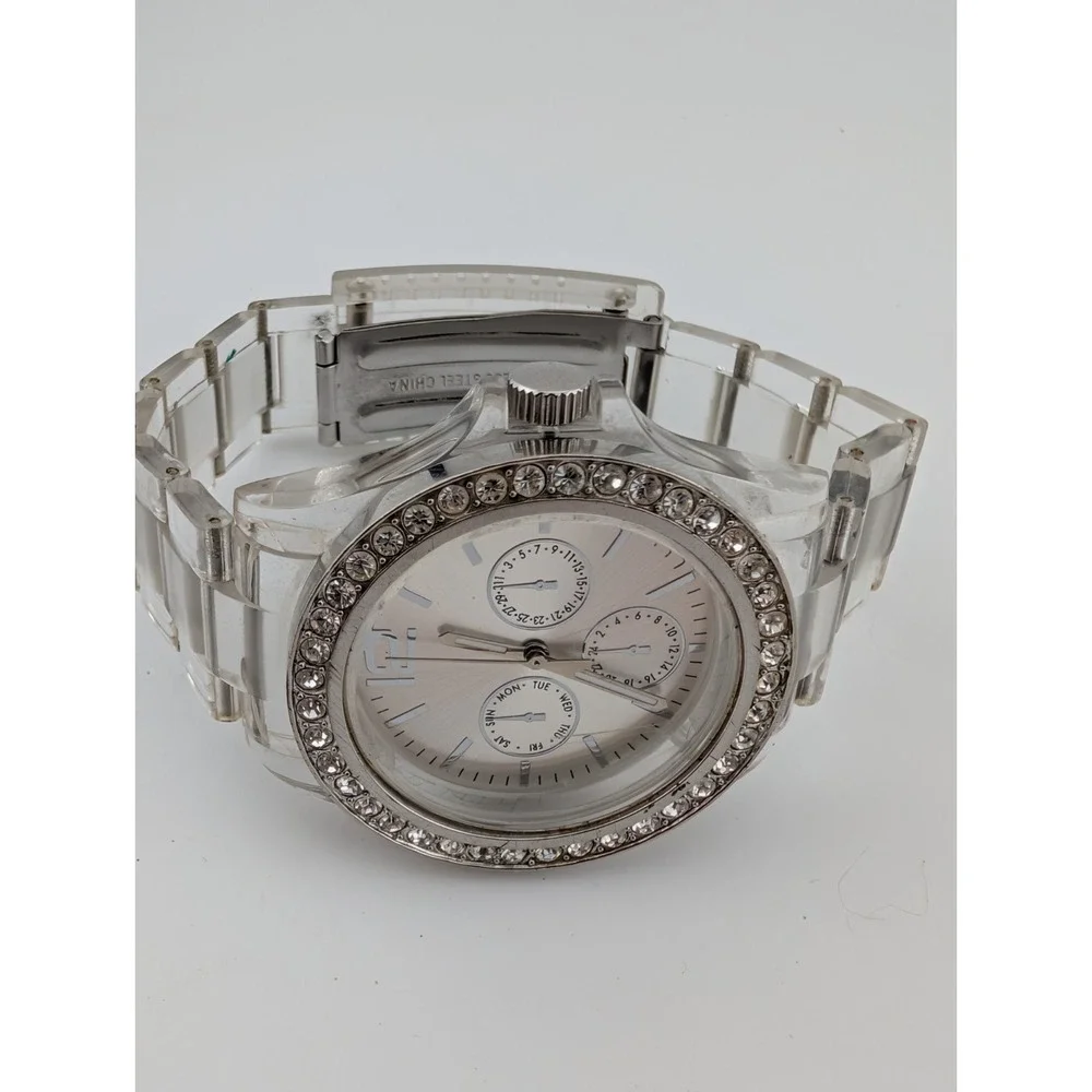 Women's Quartz Watch 40mm Case Clear 7